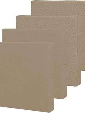 Patio Cushion Covers - Set of 4 (seats and backs) - Camel color